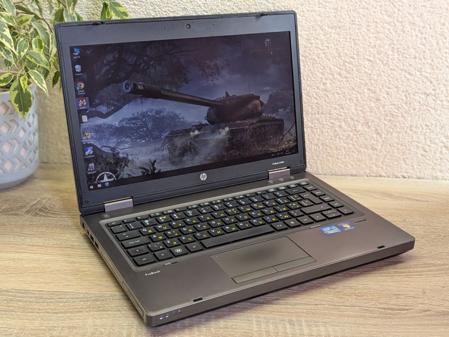 Уцінка! Ноутбук Б/В HP ProBook 6460B, Intel Core i5-2410M, DDR3 8 GB, SSD 128GB, 14" HD