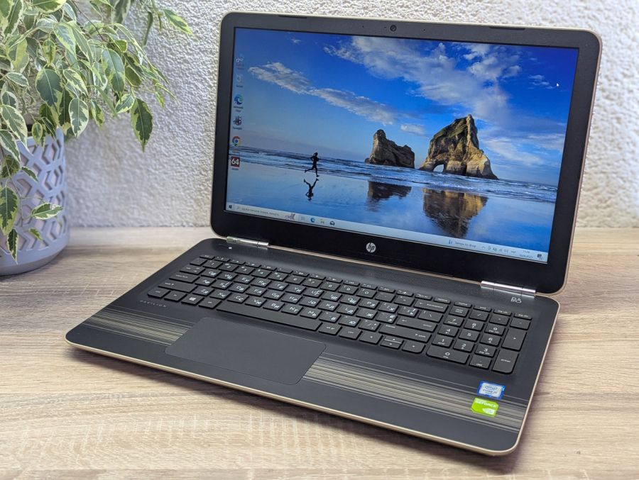 Уцінка! Ноутбук Б/В HP Pavilion Notebook, Intel Core i7-6700HQ, DDR4, SSD 256GB + HDD 1TB, NVIDIA GeForce 960M 2Gb, 15" Full HD