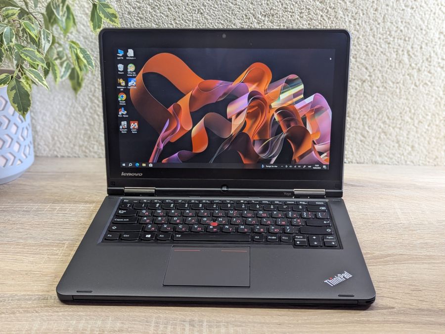 Ноутбук Б/В Lenovo Yoga S1, Intel Core i5-4200U, DDR3 8 GB, SSD 128GB, 14" Full HD Сенсор