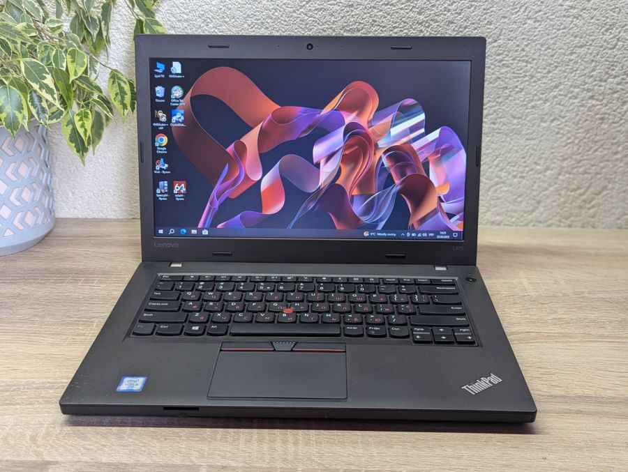 Уцінка! Ноутбук Б/В Lenovo L470, Intel Core i5-6300U, DDR4 8 GB, SSD 128GB, 14" HD