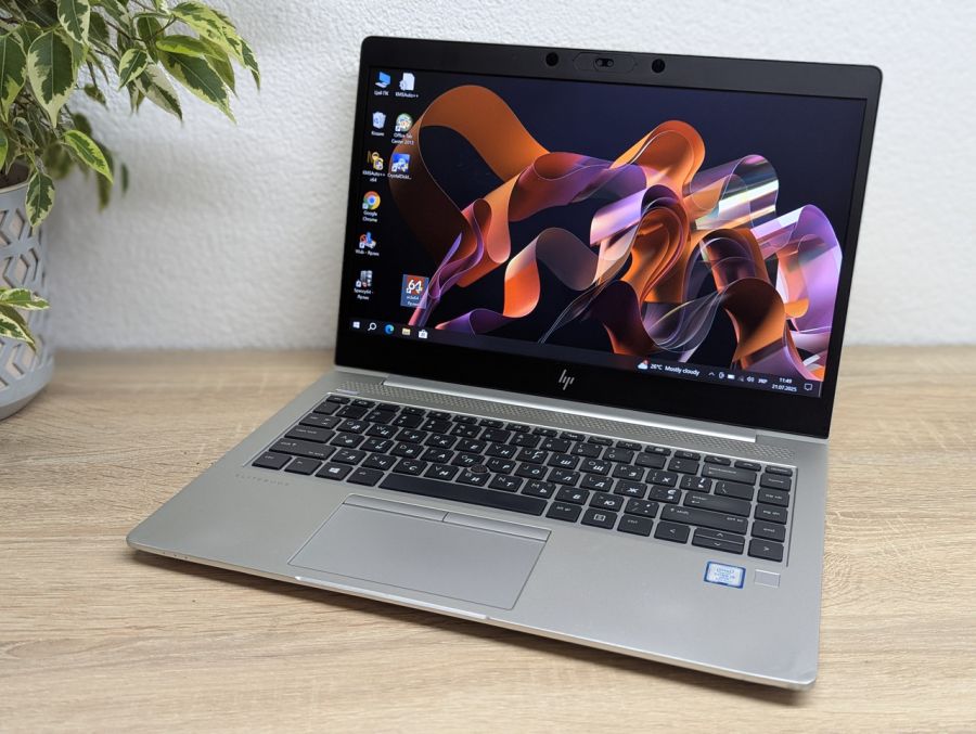 Уцінка! Ноутбук Б/В HP EliteBook 840 G5, Intel Core i5-7300U, DDR4 8 GB, SSD 128GB, 14" Full HD