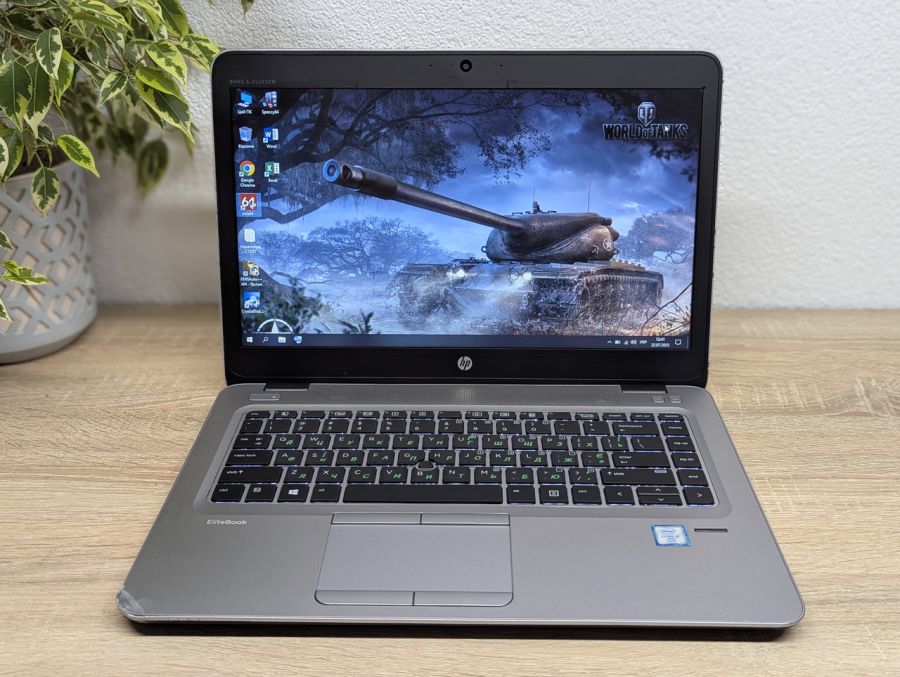 Уцінка! Ноутбук Б/В HP EliteBook 840 G3, Intel Core i5-6300U, DDR4 8 GB, SSD 128GB, 14" HD