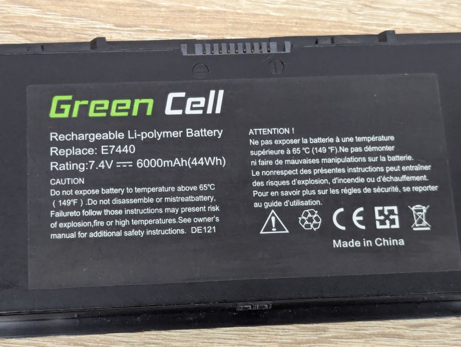 Б/В Акумуляторна батарея Green Cell E7440