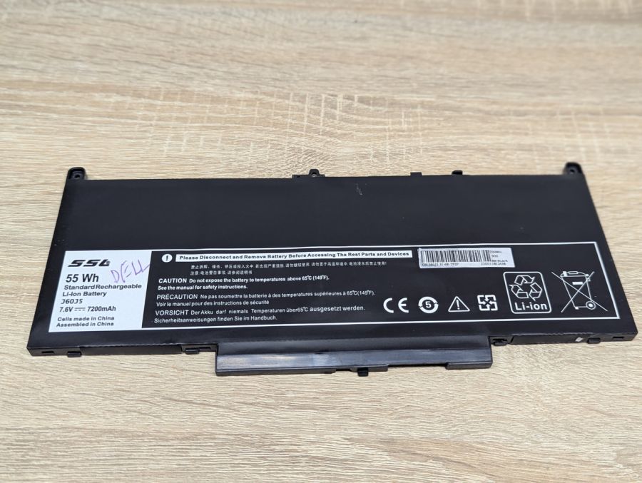 Б/В Оригінальна акумуляторна батарея Dell J60J5 [ProductHub SKU J60J5-55]