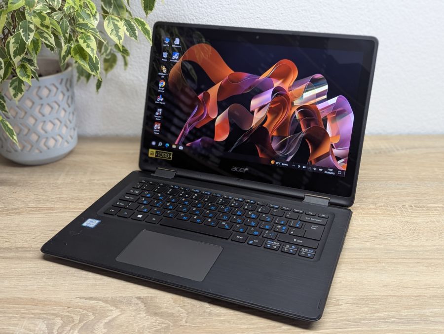 Уцінка! Ноутбук Б/В Acer Spin SP513-51, Intel Core i3-7100U, DDR4 8 GB, SSD 256GB, 14" Full HD Сенсор
