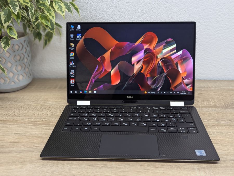 Уцінка! Ноутбук Б/В Dell XPS 13 9365, Intel Core i7, DDR4 8 GB, SSD 256GB, 13" Full HD