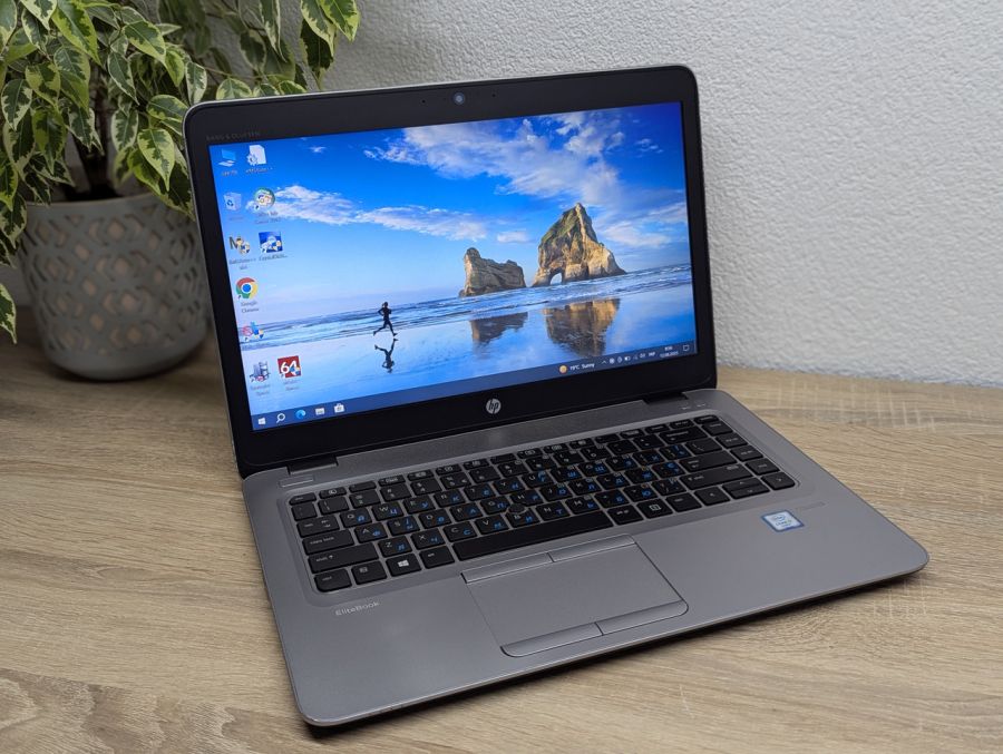 Уцінка! Ноутбук Б/В HP EliteBook 840 G3, Intel Core i7-6500U, DDR4 8 GB, SSD 128GB, 14" Full HD
