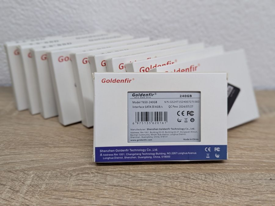 Б/В SSD Goldenfir 240 Gb 2.5"
