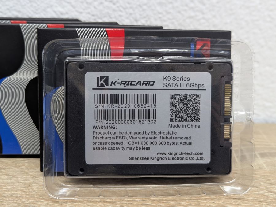 Б/В SSD K-Ricard K9 512 Gb 2.5*