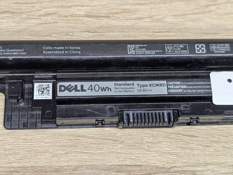 Б/В Оригінальна акумуляторна батарея Dell XCMRD [ProductHub SKU XCMRD]