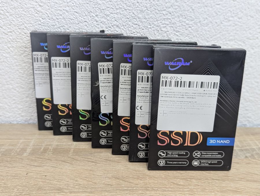 Б/В SSD 3D Nand Walram 128 Gb 2.5"