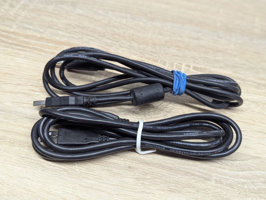 Б/В Б/К Кабель для принтера USB А-> USB B з феритами (квадратний) 1.5 м