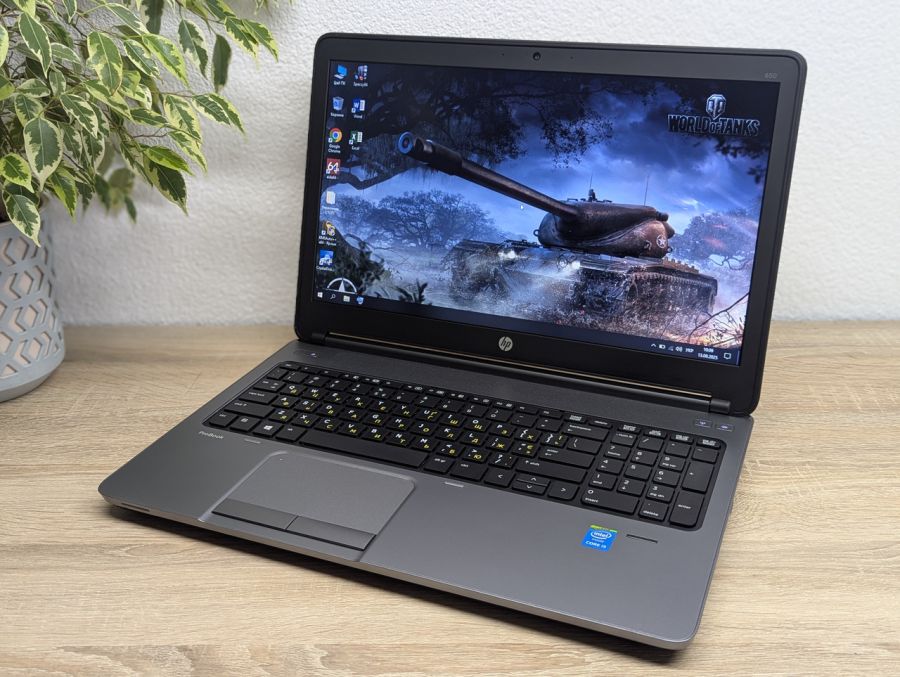 Ноутбук Б/В HP ProBook 650 G1, Intel Core i5-4210M, DDR3, SSD 128GB, 15.6" HD