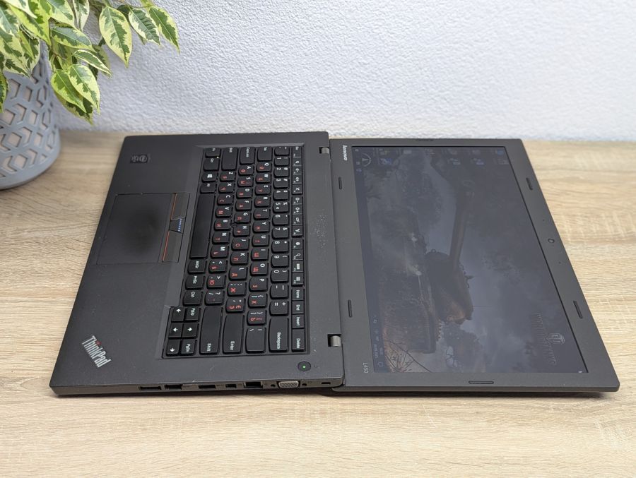 Уцінка! Ноутбук Б/В Lenovo ThinkPad L450, Intel Core i5-5300U, DDR3 8 GB, SSD 128GB, 14" Full HD
