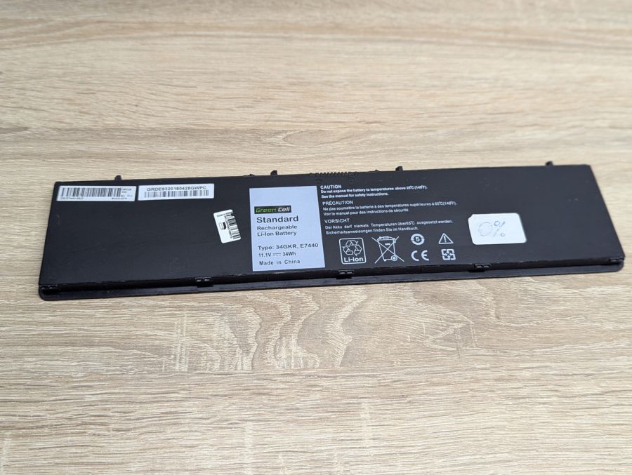 Б/В Акумуляторна батарея Green Cell 34GKR,E7440