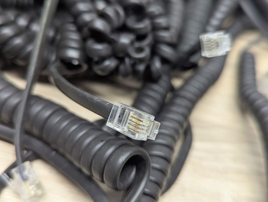 Б/В Патч-корд телефонний Voltronic RJ11 5м