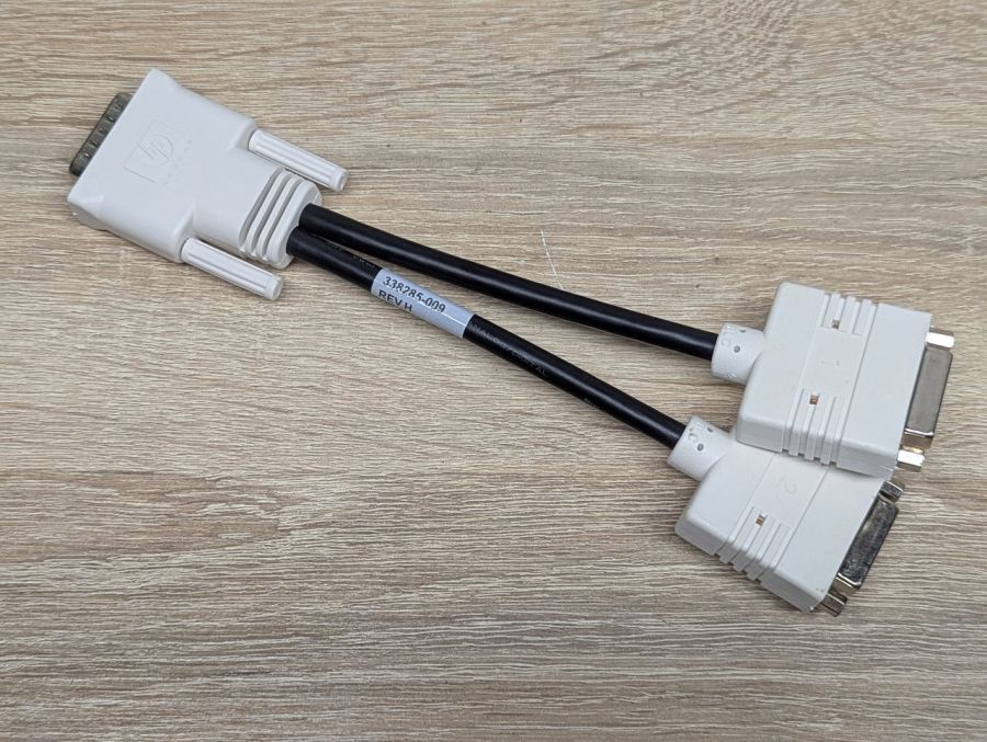 Б/В Перехідник HP DMS-59 - 2хDVI