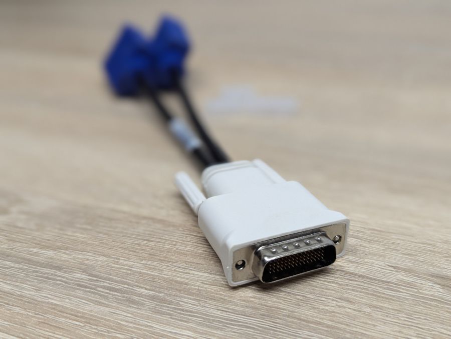 Б/В Кабель перехідник HP DMS-59/ 2xVGA