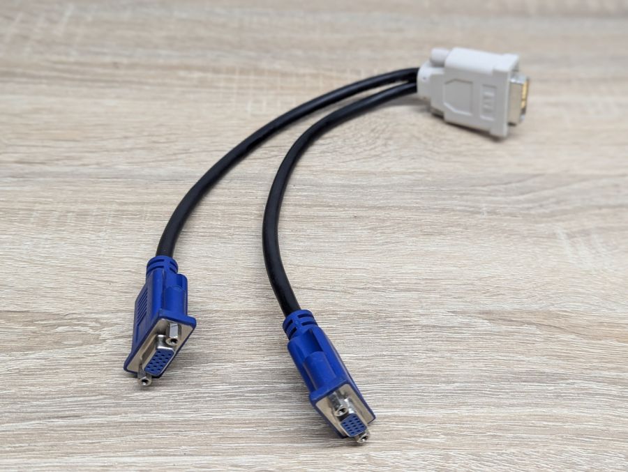 Б/В Кабель переходник DMS-59 - 2xVGA