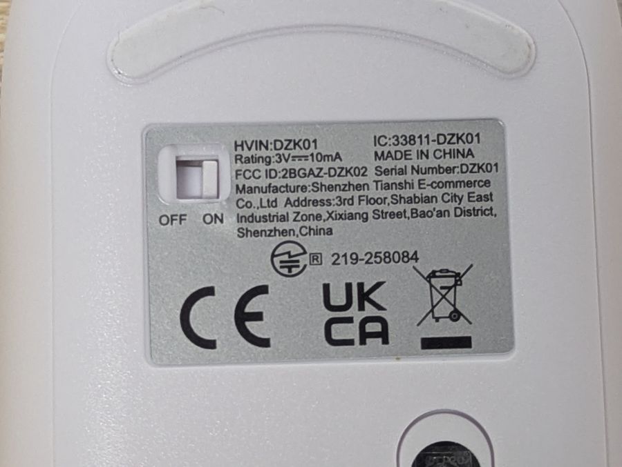 Новий Миша комп'ютерна Wireless DZK01