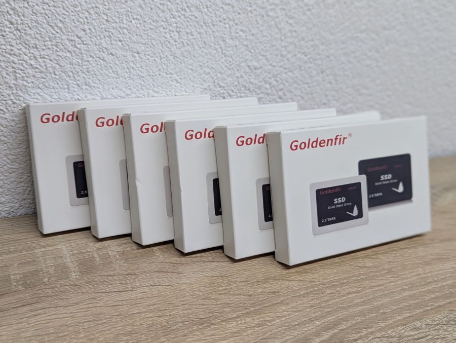 Б/В SSD Goldenfir 500 Gb 2.5"