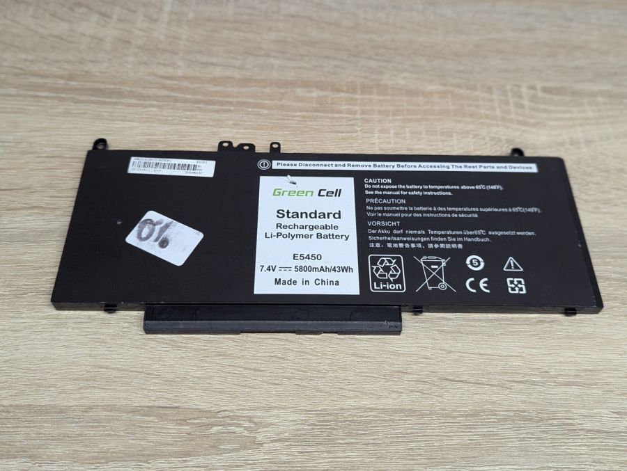 Б/В Акумуляторна батарея Green Cell E5450