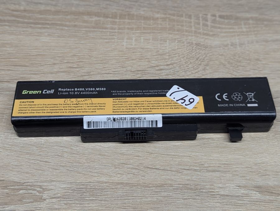 Б/В Акумуляторна батарея Green Cell B480, V580, M580