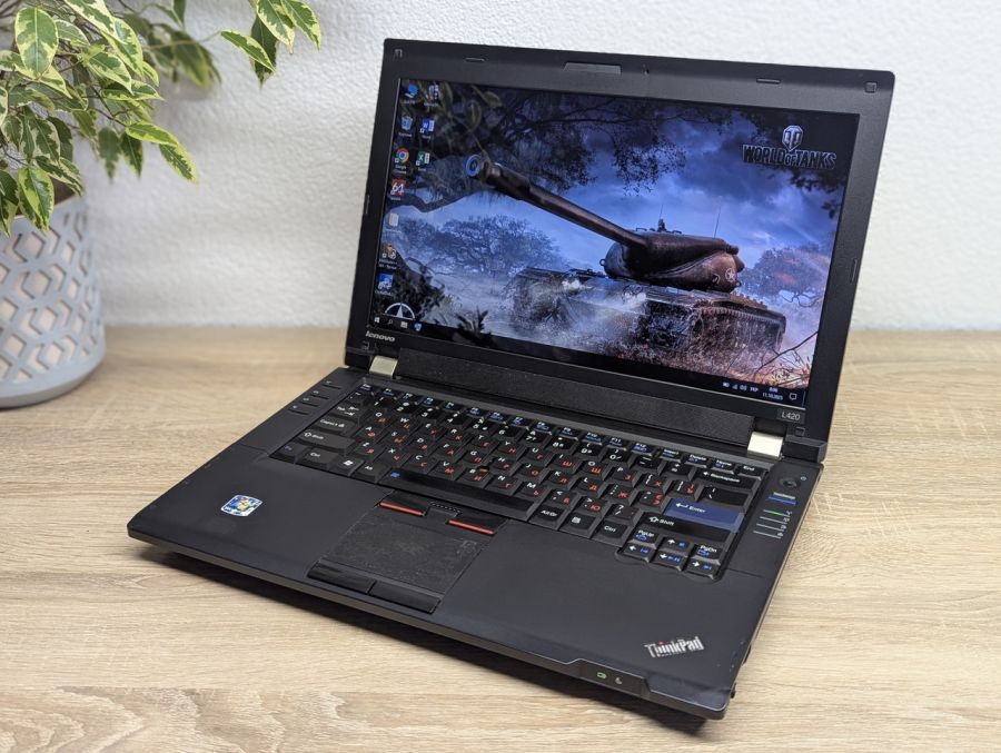 Уцінка! Ноутбук Б/В Lenovo L420, Intel Core i3-2350M, DDR3 8 GB, SSD 128GB, 14" HD Сенсор