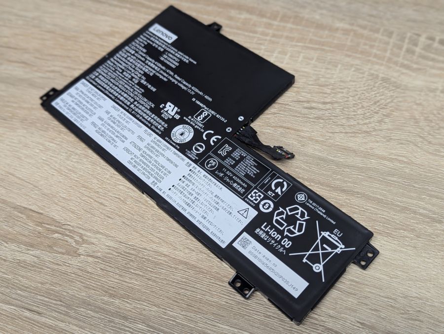 Б/В Оригінальна акумуляторна батарея Lenovo L19M3PG1 [ProductHub SKU L19M3PG1-20]