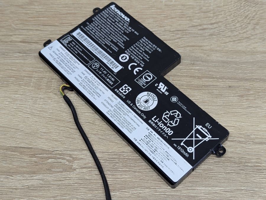 Б/В Оригінальна акумуляторна батарея Lenovo 45N1112 (45N1113)