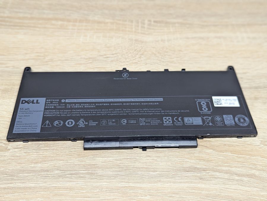 Б/В Оригінальна акумуляторна батарея Dell J60J5