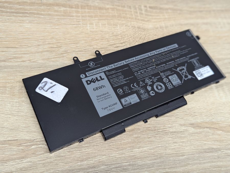 Б/В Оригінальна акумуляторна батарея Dell 4GVMP