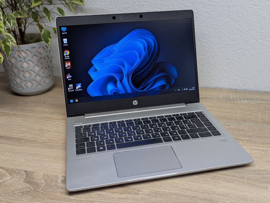 Уцінка! Ноутбук Б/В HP ProBook 445 G7, AMD Ryzen 5 4500U, DDR4 16 GB, SSD 256GB, AMD Radeon Graphics, 14" Full HD