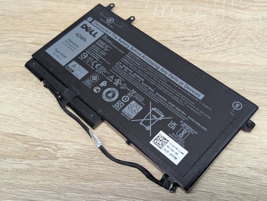 Б/В Оригінальна акумуляторна батарея Dell 1V1XF