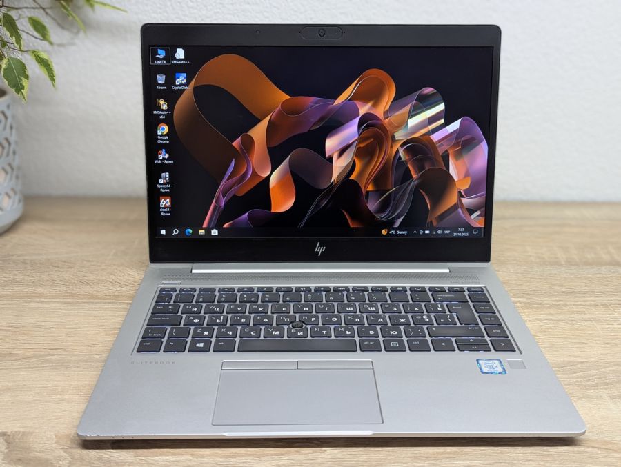 Ноутбук Б/В HP EliteBook 840 G5, Intel Core i5-8350U, DDR4 16 GB, SSD 256GB, 14" Full HD