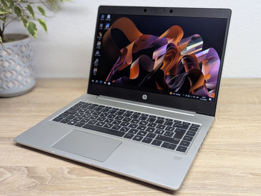 Уцінка! Ноутбук Б/В HP ProBook 445 G7, AMD Ryzen 5 4500U, DDR4 8 GB, SSD 256GB, AMD Radeon Graphics, 14" Full HD