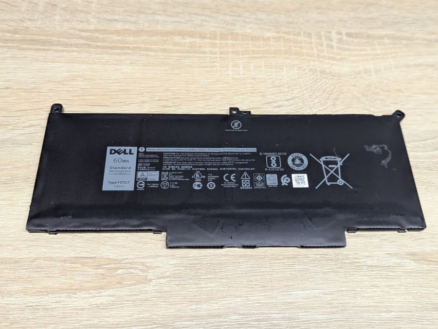 Б/В Оригінальна акумуляторна батарея Dell F3YGT