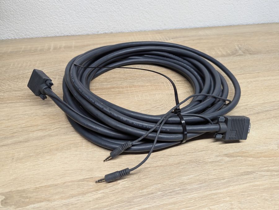 Б/В Кабель Kramer 2 VGA + 2 аудіо 3,5 мм