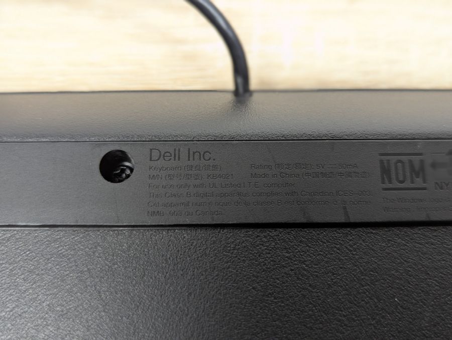 Б/В Клавіатура Dell KB4021