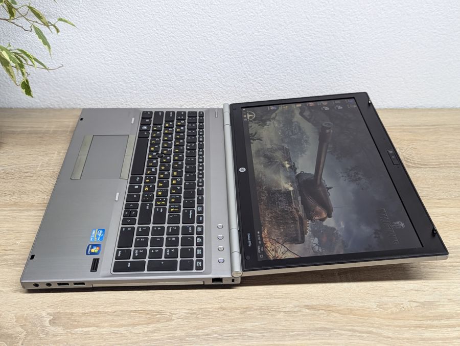 Уцінка! Ноутбук Б/В HP EliteBook 8570P, Intel Core i5-3360M, DDR3 8 GB, SSD 256GB, 15.6" HD