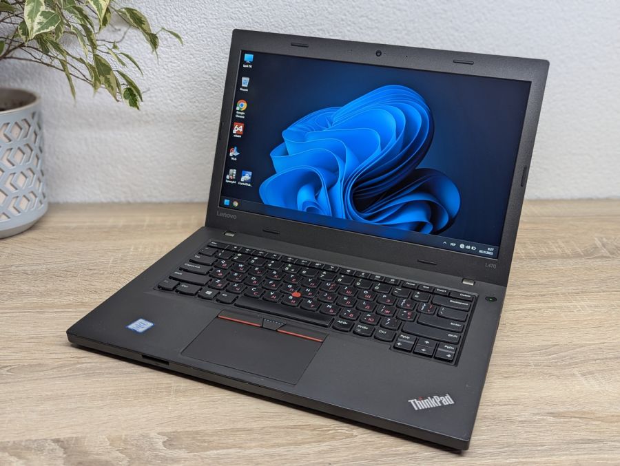 Уцінка! Ноутбук Б/В Lenovo L470, Intel Core i5-7300U, DDR4 8 GB, SSD 128GB, 14" Full HD