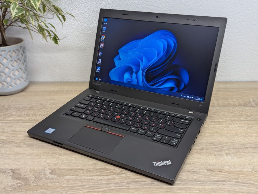 Уцінка! Ноутбук Б/В Lenovo L470, Intel Core i5-7300U, DDR4 8 GB, SSD 128GB, 14" HD