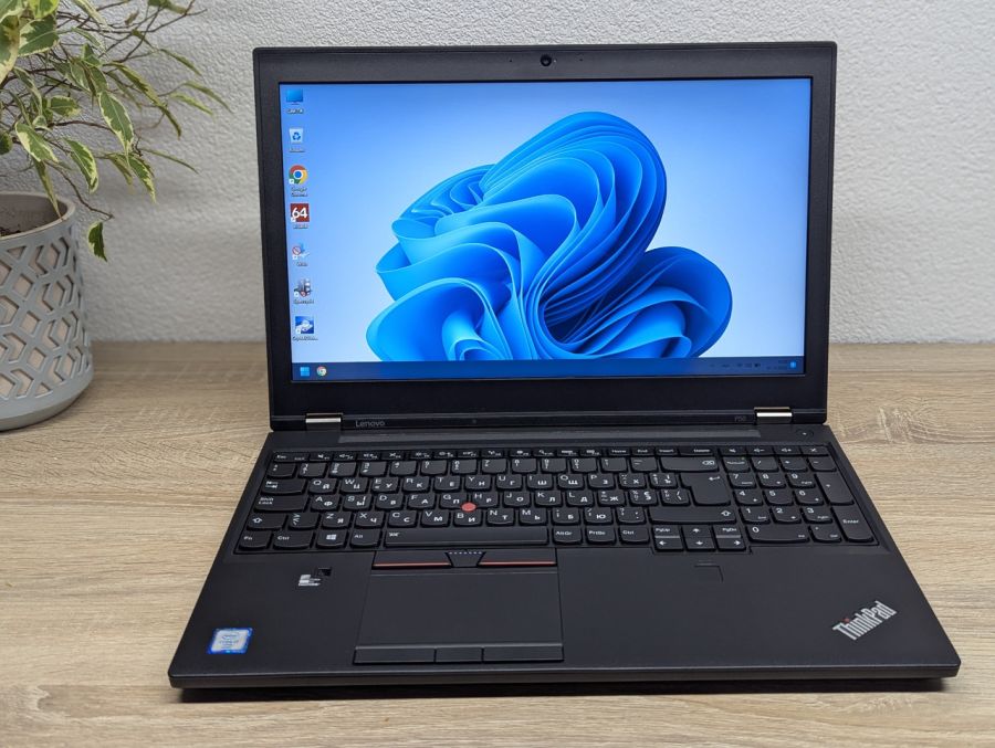 Ноутбук Б/В Lenovo ThinkPad P50, Intel Core i7-6820HQ, DDR4 32 GB, SSD 512GB, NVIDIA Quadro M2000M 4 gb, 15.6"
