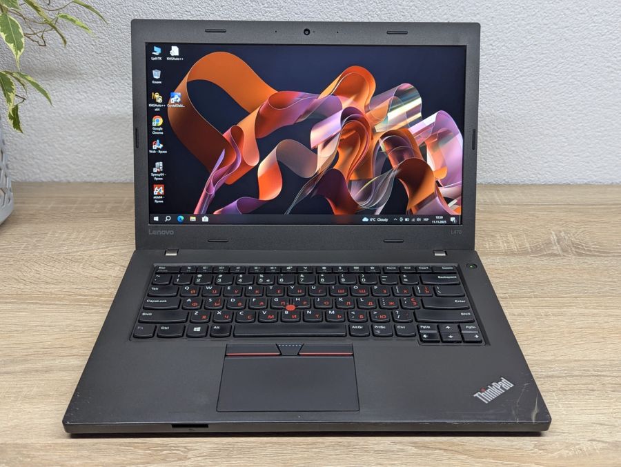 Уцінка! Ноутбук Б/В Lenovo L470, Intel Core i5-7300U, DDR4 8 GB, SSD 128GB, 14" Full HD