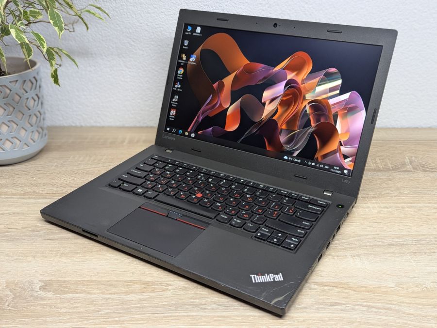 Уцінка! Ноутбук Б/В Lenovo L470, Intel Core i5-7300U, DDR4 8 GB, SSD 128GB, 14" Full HD