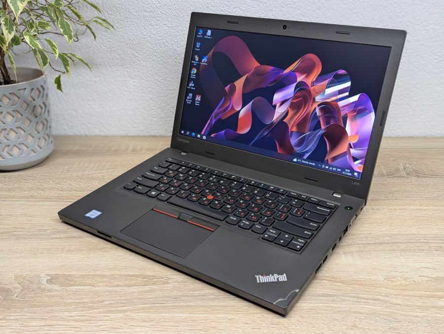 Уцінка! Ноутбук Б/В Lenovo L470, Intel Core i5-6300U, DDR4 8 GB, SSD 128GB, 14" HD