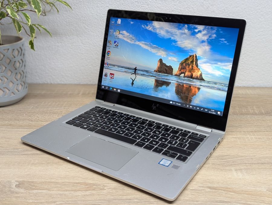 Уцінка! Ноутбук Б/В HP EliteBook X360 1030 G2, Intel Core i5-7300U, DDR4 8 GB, SSD 128GB, 13" Full HD Сенсор