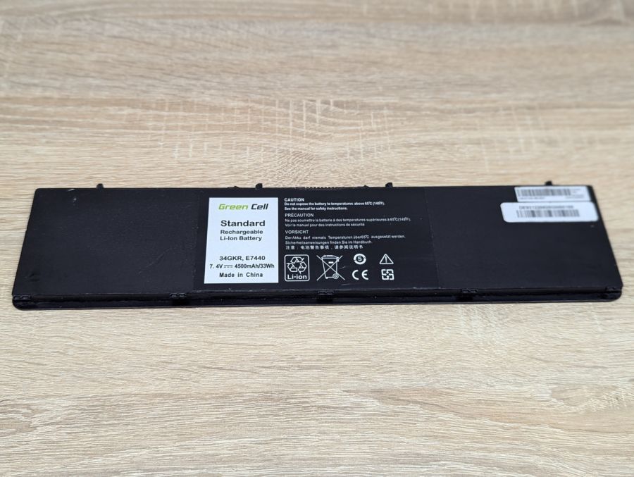 Б/В Акумуляторна батарея Green Cell 34GKR,E7440