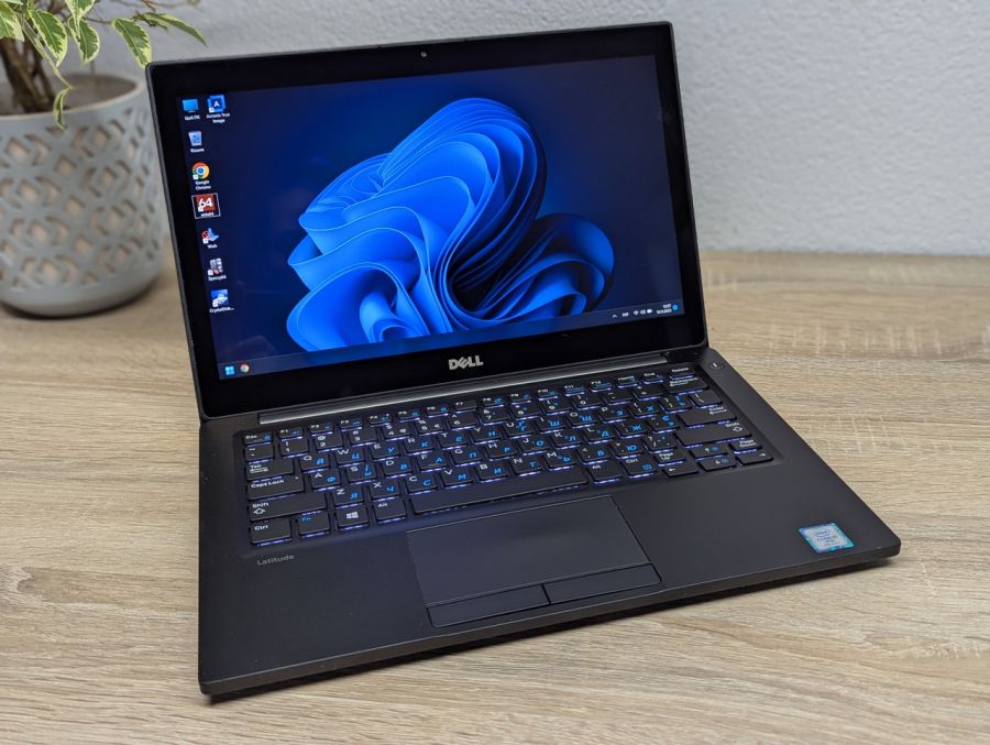 Уцінка! Ноутбук Б/В Dell Latitude 7280, Intel Core i5-7300U, DDR4 8 GB, SSD 128GB, 12" Full HD Сенсор