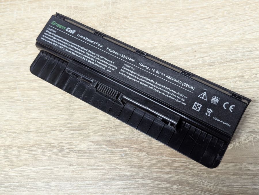 Б/В Акумуляторна батарея Green Cell A32N1405( Asus)